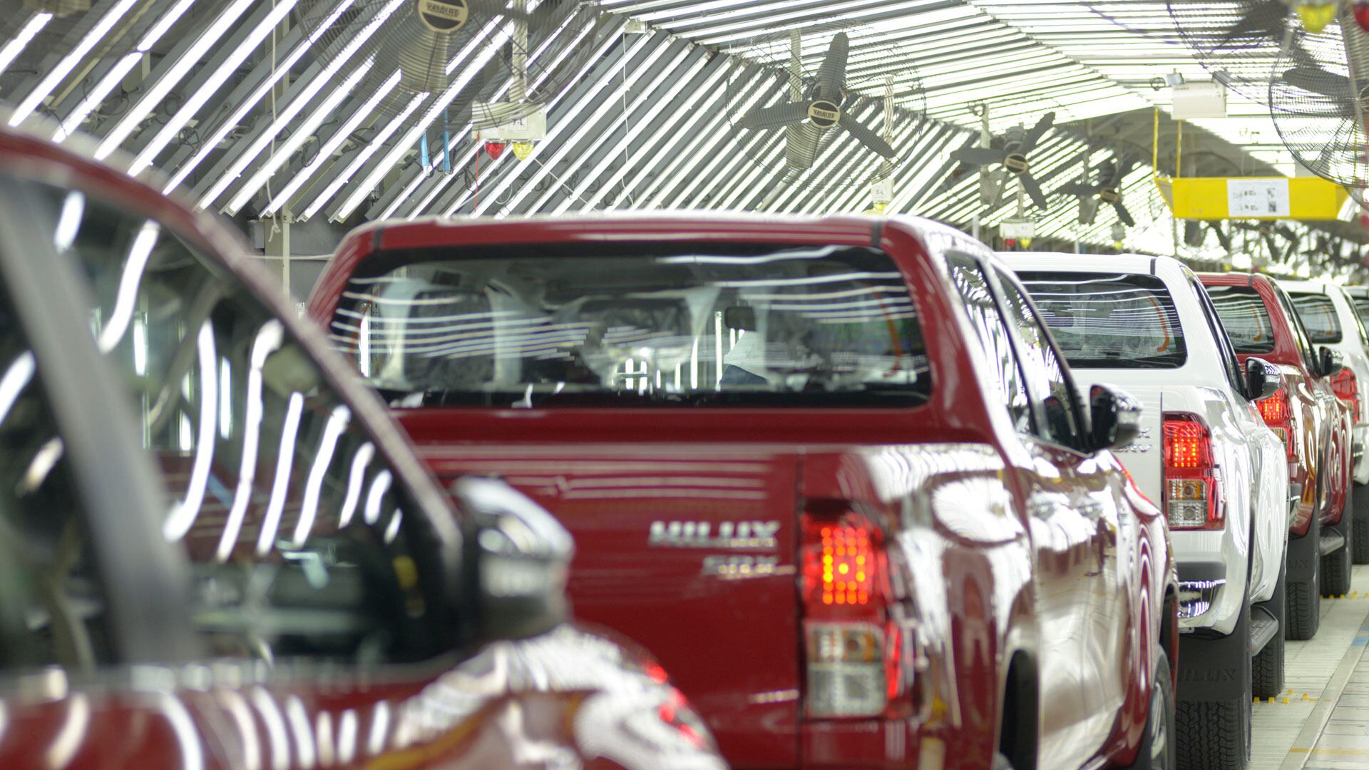 La fabricación de pick-ups sigue salvando a la industria por el mercado interno y las exportaciones. En octubre se aumentó la producción un 3,7% respecto al mismo mes del año anterior como referencia