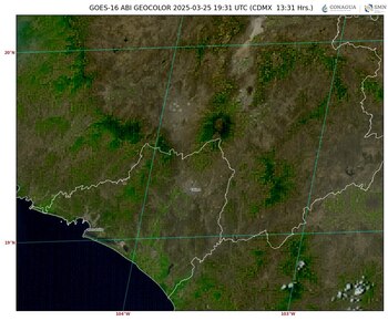 Imagen 2: GOES 16 ABI
