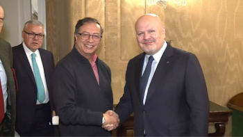 Reunión entre Gustavo Petro y Karim Khan