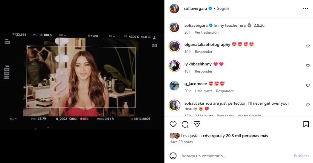 En sus redes sociales, la