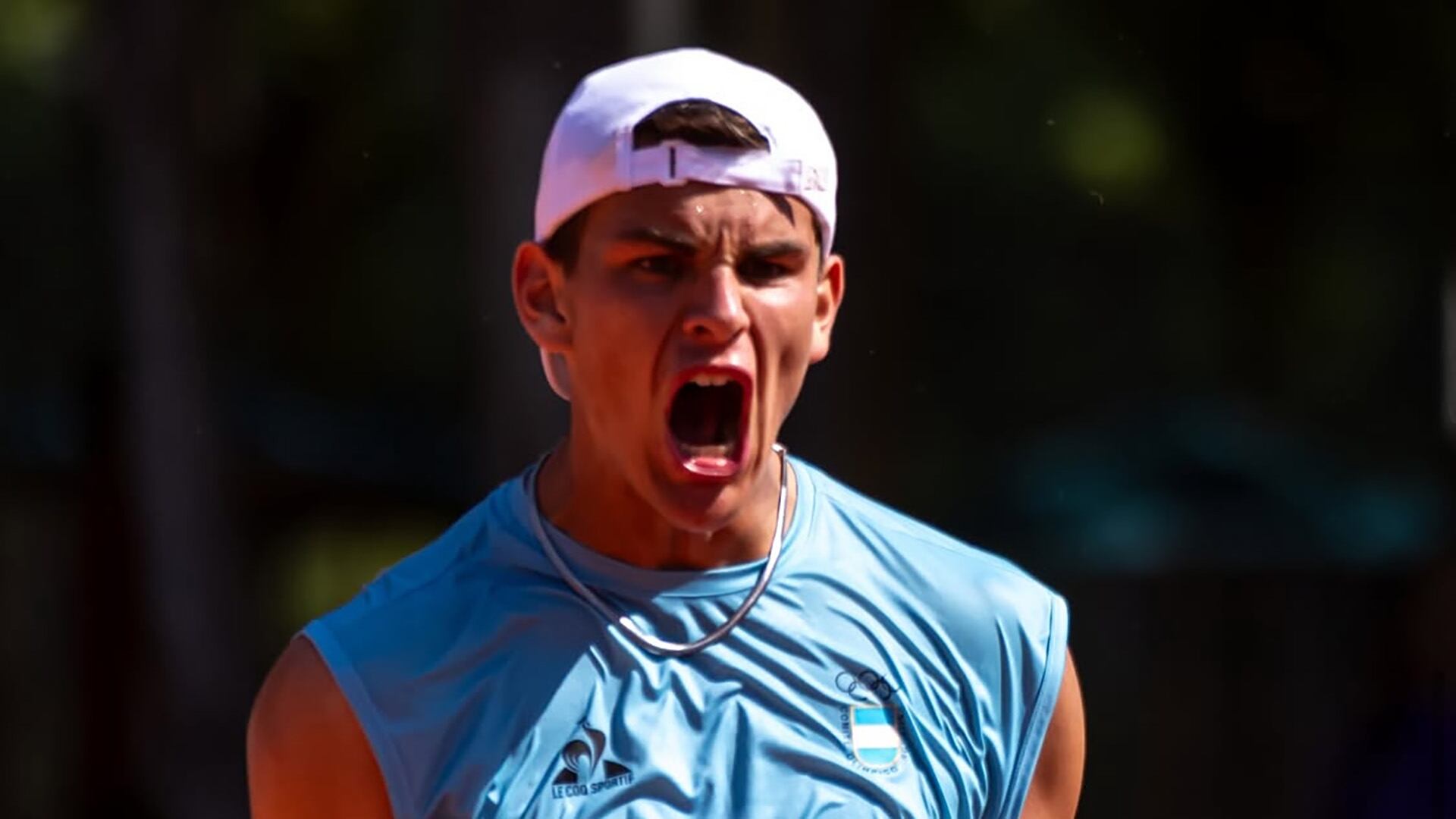 Dante Pagani obtuvo su primer título profesional en el M15 de Olavarria