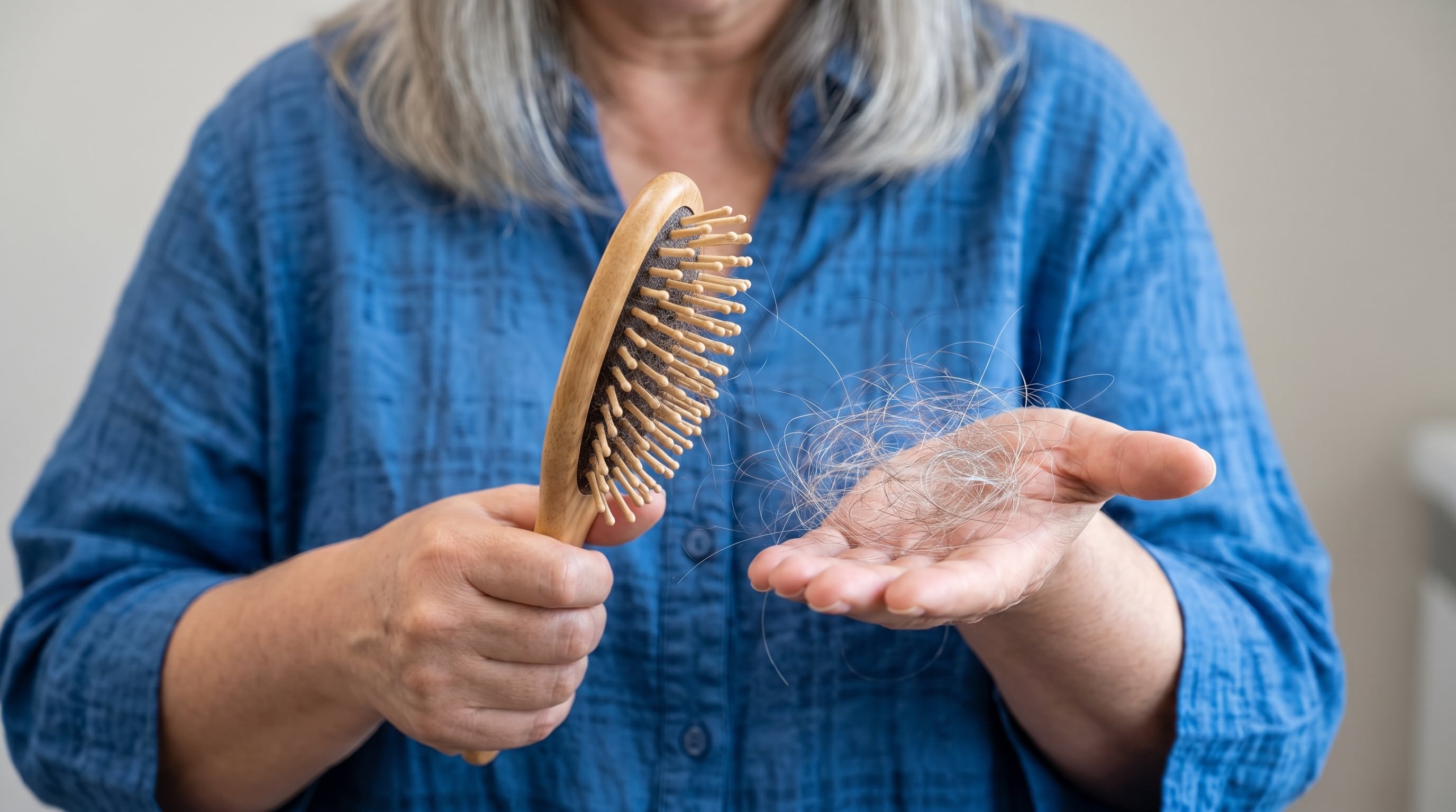 El subtipo más frecuente de caída de cabello vinculado a estos fármacos es el efluvio telógeno, una pérdida generalmente temporal y reversible (Imagen Ilustrativa Infobae)