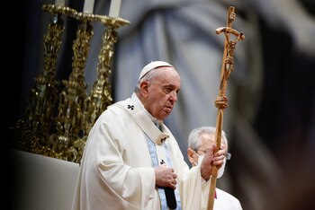 El Papa Francisco ofreció la