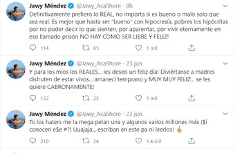 Los mensajes de Jawy