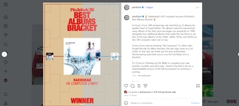 Pitchfork elige 'Ok Computer' de la banda británica Radiohead como el mejor álbum de los últimos treinta años, coincidiendo con el treinta aniversario de la prestigiosa publicación musical.