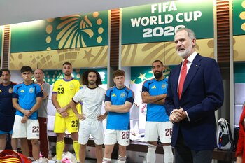Lo que no se vio del paso de rey Felipe VI por el Mundial 2026 (Casa Real)