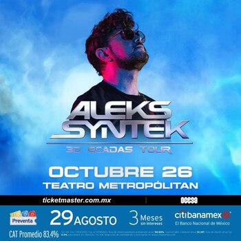 Aleks Syntek se prepara para