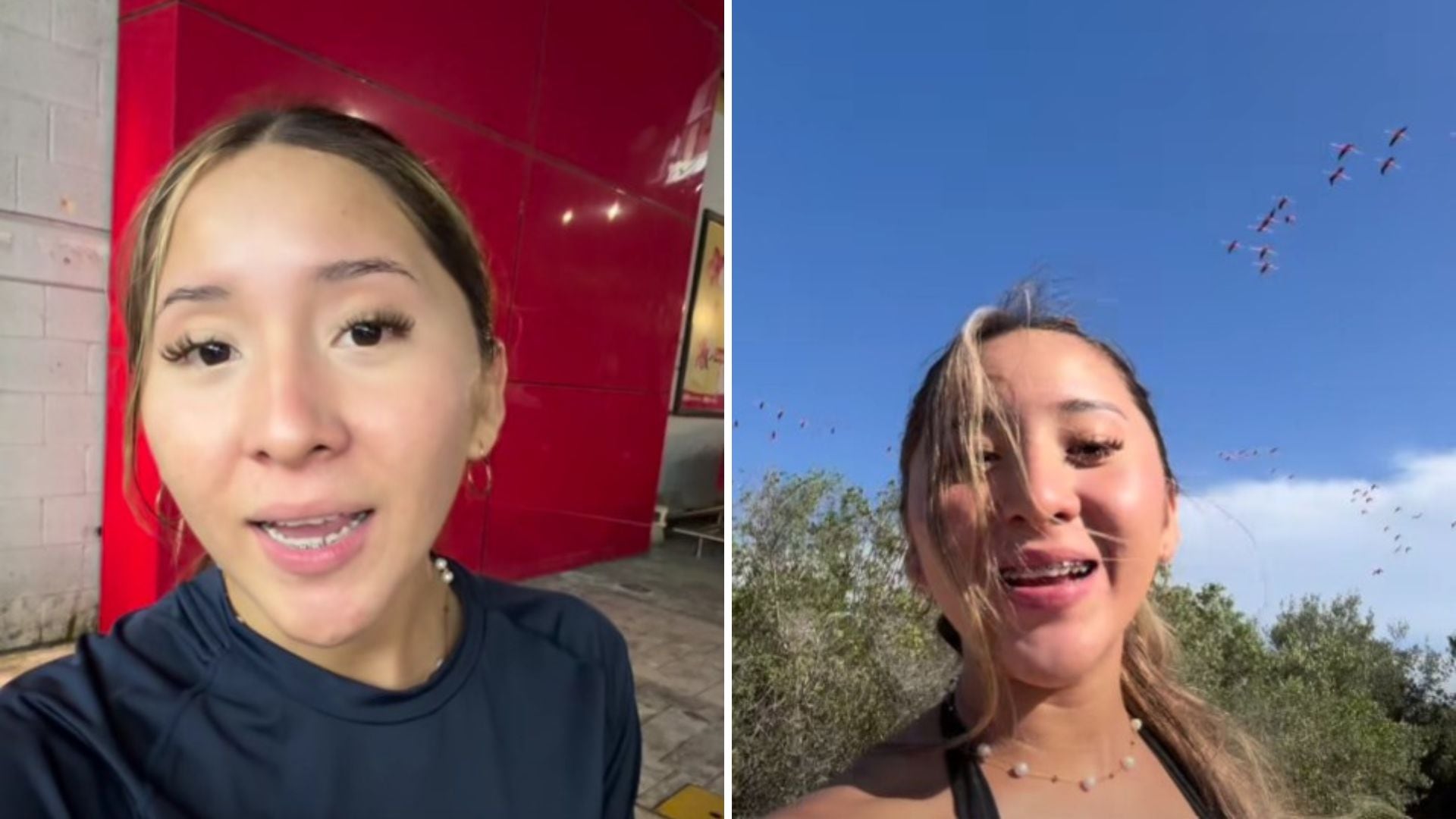 La creadora de contenido aseguró que no violó ninguna regla durante su recorrido en cuatrimoto. (Especial)