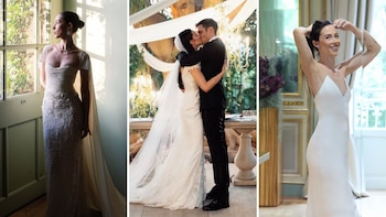 Aurora Ramazzotti, hija de Eros: los 3 vestidos de novia que redefinieron la moda nupcial en Sicilia