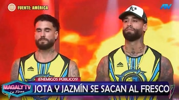 J. Benz menospreza o trabalho de Jazmín Pinedo e responde com raiva: “Quando quero liberar meu veneno, eu o libero”. Captação: Magaly TV La Firme.