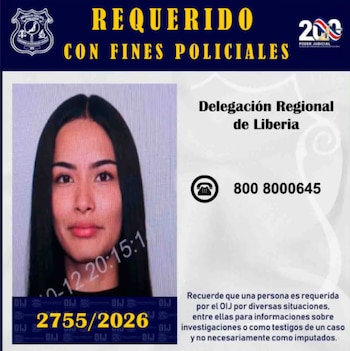 Una joven de apellido Ortiz, de 22 años, figura como la principal sospechosa del homicidio y permanece en fuga, según la información divulgada por el OIJ.