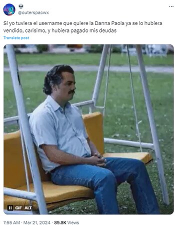 (Captura de pantalla X)