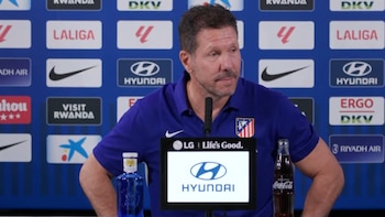 Qué dijo Diego Simeone tras la exclusión de Julián Álvarez de la lista de convocados del Atlético de Madrid