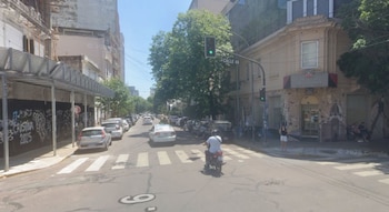 La zona en donde se encuentra la inmobiliaria donde los familiares de Galletti fueron sorprendidos