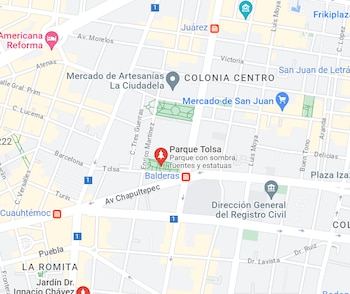 El tianguis se encuentra en