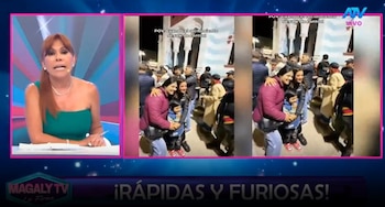 María Pía Copello recibe respaldo de Magaly Medina tras críticas: “La gente está cambiando la opinión sobre ella”. Captura: Amor y Fuego.