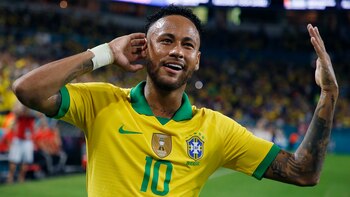 Neymar alcanzará su partido número 100 con la camiseta de Brasil