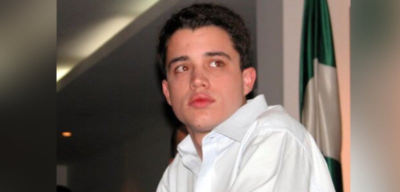 Jerónimo Uribe, hijo menor del expresidente Álvaro Uribe, ha respaldado en más de una ocasión a Paloma Valencia, candidata del Centro Democrático - crédito Colprensa