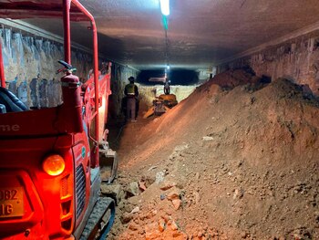 Otra postal de los trabajos