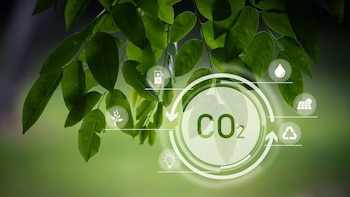 Dióxido de carbono. (Freepik)