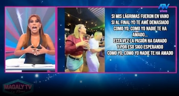 Magaly Medina após vídeo de Karla Tarazona: