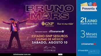 Cartel oficial. (Ocesa)