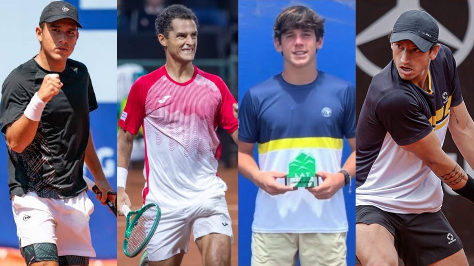 Numerosa presencia peruana en el Challenger de Guayaquil 2026. Crédito: Difusión.