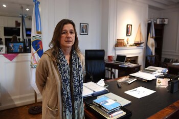 Mismo despacho. Bullrich cuestionó a Sabina Frederic, quien asumió en el Ministerio de Seguridad en 2019