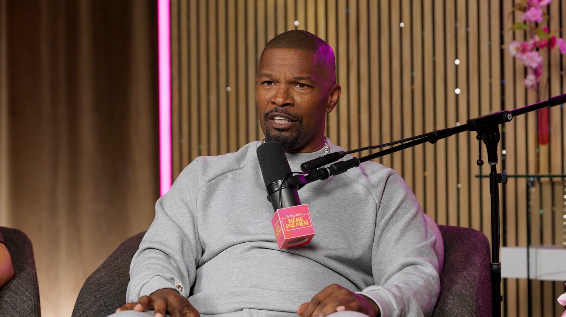Foxx contó que respondió con chistes y dijo ser Denzel Washington o Dave Chappelle cuando los médicos evaluaban su estado tras el derrame cerebral (Captura de video: YouTube/@BabythisisKekePalmer)