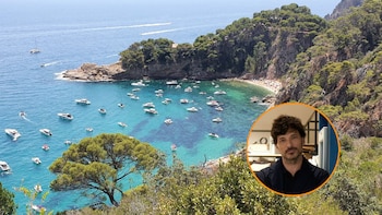 El refugio de Andrés Velencoso en la Costa Brava: un pueblo medieval y calas de infarto que se ganó el corazón de Ava Gardner