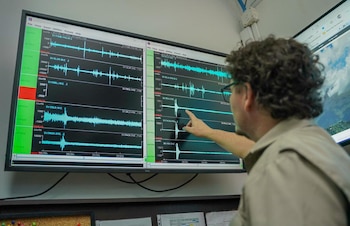 El sismo de mayor magnitud en junio fue de 5.3 y se registró frente a la costa de La Libertad el 5 de junio. (Cortesía: Ministerio de Medio Ambiente)