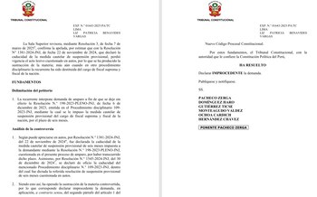 TC rechaza demanda de Patricia