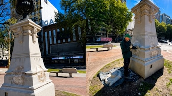 El gobierno porteño anunció la restauración de una escultura centenaria en Plaza Congreso