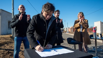 Axel KIcillof en el lanzamiento