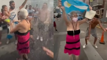 Muchachas, nos volvimos a ilusionar: somos de la barra de la abuela la-la-la-la