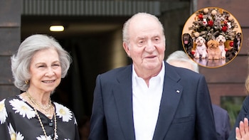 Los reyes Juan Carlos y