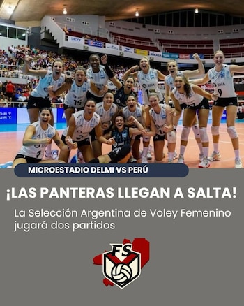 Flyer oficial de los amistosos entre Perú y Argentina en Salta.