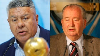 Julio Grondona y Chiqui Tapia: