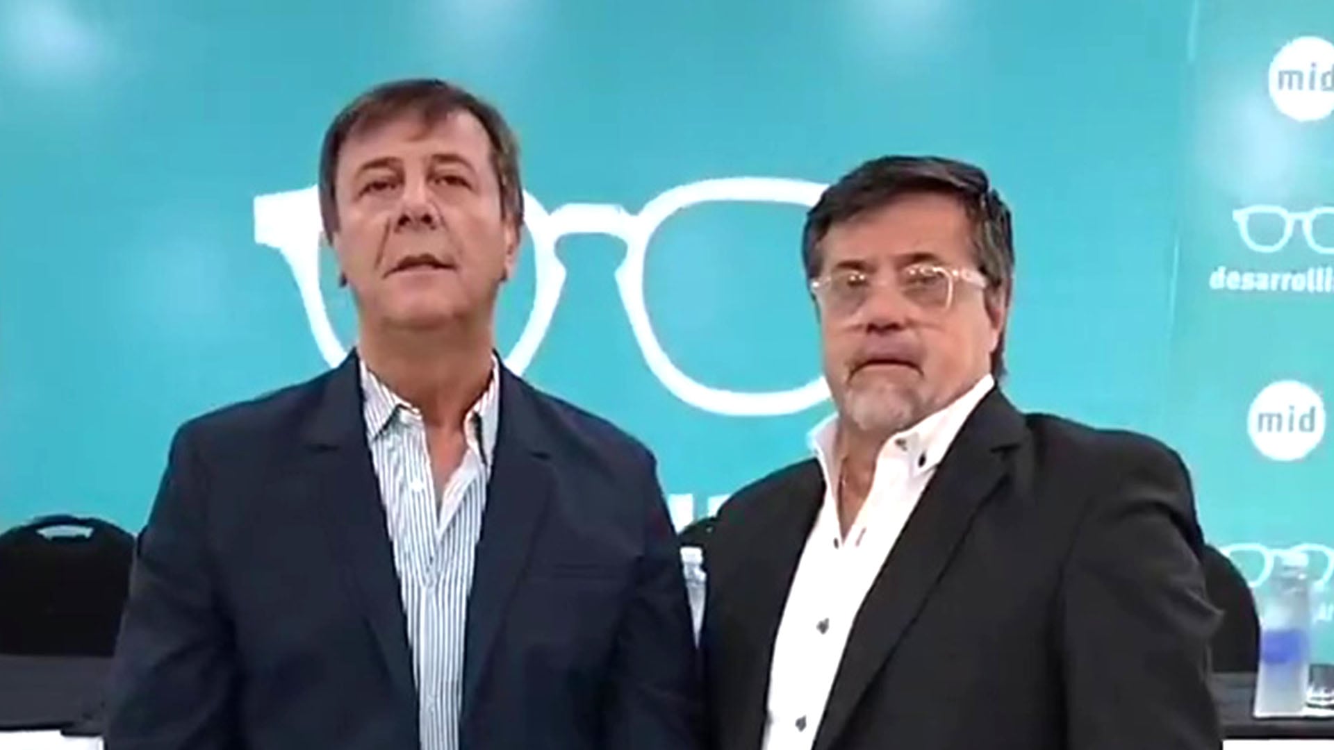 El diputado Zago y Caruso Lombardi, en la última campaña electoral de CABA