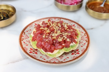 Tostada de atún de La Once Mil (Cedida)