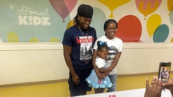 La madre Lucitha Blanc y