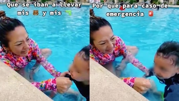 Ya en las vacaciones le