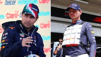 Piloto colombiano apoya a Checo