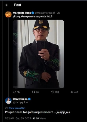 Darcy Quinn también respondió a