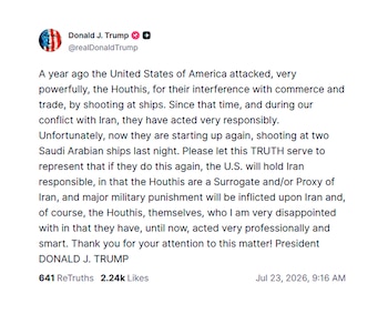Donald Trump tuit