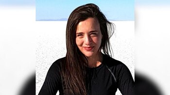 La turista argentina Marisol Natalia