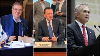 Marcelo Ebrard Miguel Ángel Osorio Chong Miguel Ángel Mancera