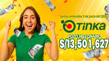 ¿Ganaste La Tinka? Consulta los números que salieron en el sorteo del 3 de junio de 2026