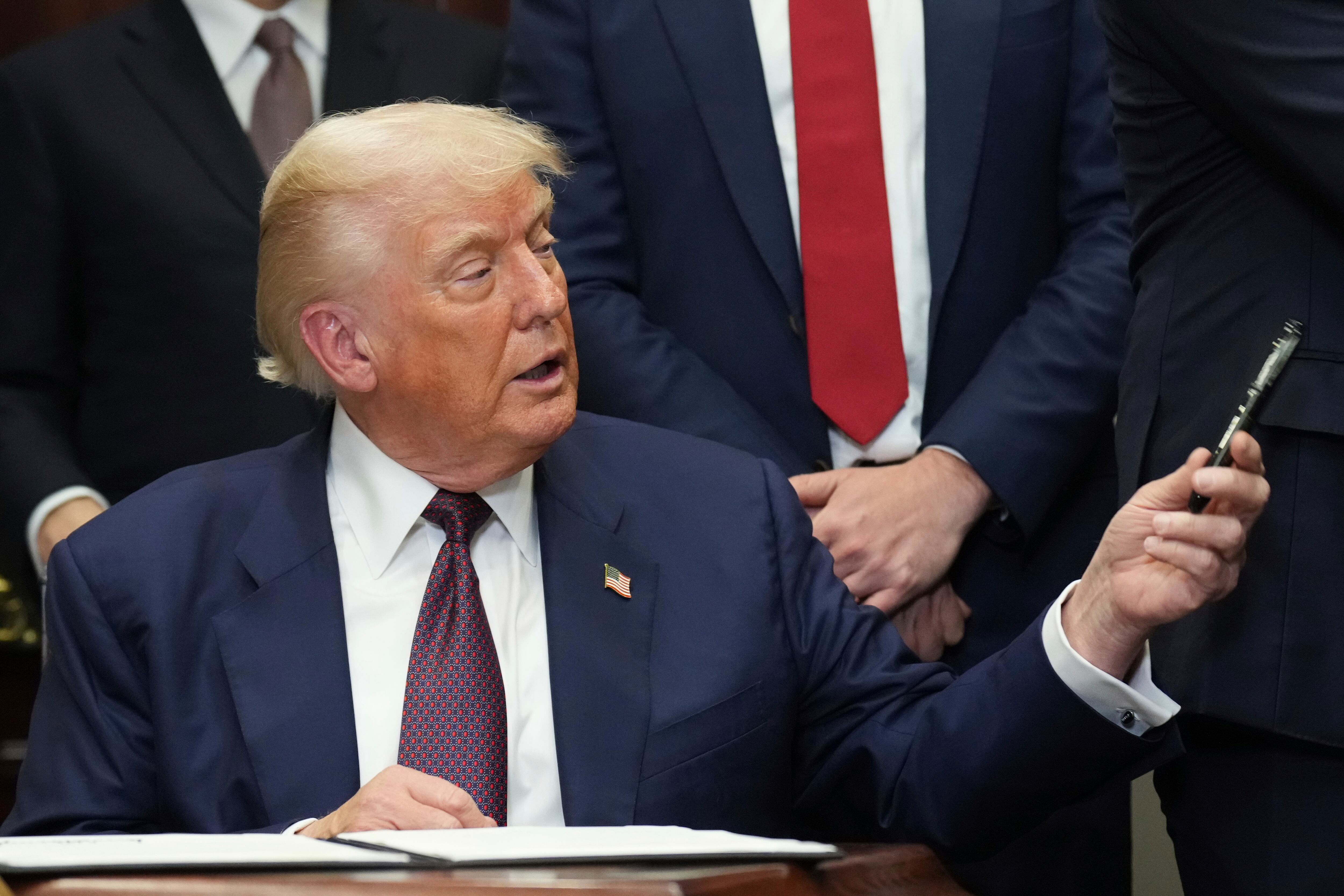 Los nuevos aranceles entrarán en vigor el próximo 7 de agosto a las 12:01 AM (AP Foto/Jacquelyn Martin)