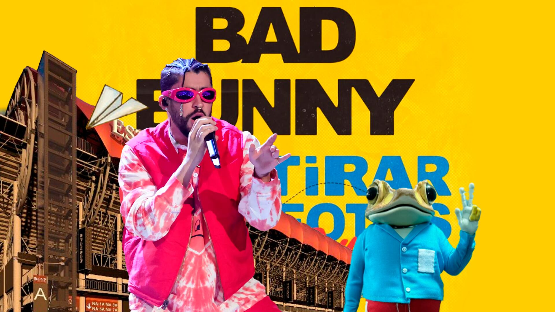 Coelho mau no México 2025: datas, pré-vendas e vendas de ingressos para 'Debí Tirar More Philition!' No Estádio GNP (Foto: Infobae México (/jovani pérez)